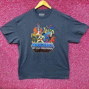 Master Of The Universe He- Man Squad Graphic Design T-Shirt XL
